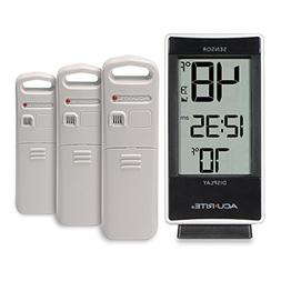 AcuRite 01090M Multi-Sensor Thermometer with 3 Indoor/Outdoo