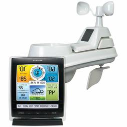 With 5-in-1 Weather Sensor: Temperature