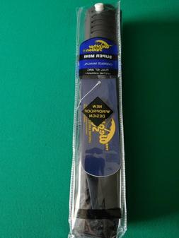 42-inch Compact Folding Umbrella, Black