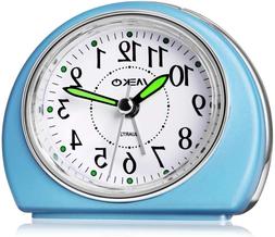 Meko Alarm Clocks Non-Ticking For Bedrooms, Smart Tickless A