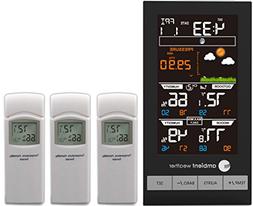 With Temperature, Humidity, Barometer And Three Remote Senso