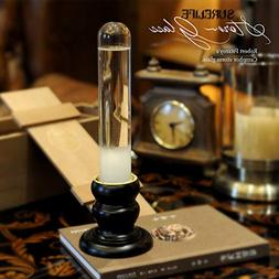 Cookoo Nest Clear Rainstorm Glass Weather Forecast Bottle Mi