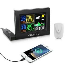 Wireless Calendar Thermometer Indoor Outdoor