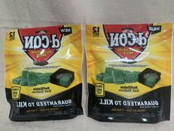 Mouse Poison 2 Refillable Bait Stations 24 Bait Blocks