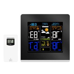 Alarm Clock With Temperature Humidity Monitor