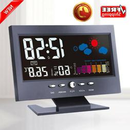 Alarm Clock Temperature Thermometer Hygrometer