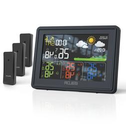 Indoor Outdoor 3 Thermo Hygrometer Sensors