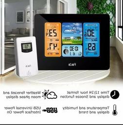 Wireless Fj3373 Indoor Outdoor Thermometer Wall