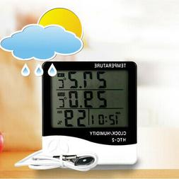 Digital LCD Wireless Indoor Outdoor Thermo-Hygrometer Thermo