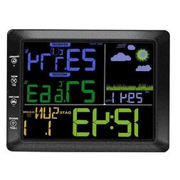 Alarm Clock With Large Lcd Color Display