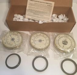 Barometer Thermometer Hygrometer Kit Wall Crafts Woodwork