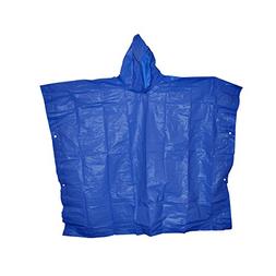 Children's Emergency Rain Poncho With Snaps, 45 X 72 Inches