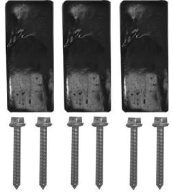 Ambient Weather EZ-46-3 Tar Pad Kit for Roof Tripod Installa