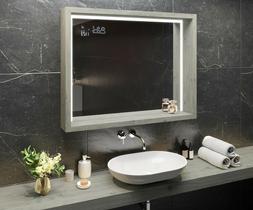 Illuminated Bathroom Mirror LED SHELF | Sensor | BT Speaker 