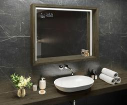 Illuminated Bathroom Mirror LED SHELF | Sensor | BT Speaker 