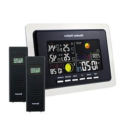 Monitor Weather Forecast Led Backlight Temperature Humidity 