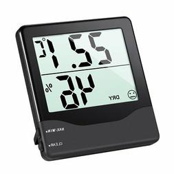 AMIR Indoor Hygrometer Thermometer, Digital Temperature and 