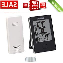 Indoor/Outdoor Digital Thermometer with Remote Sensor by TAY
