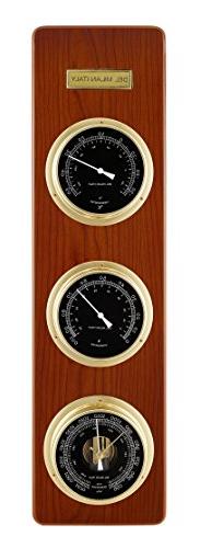 Del Milan 3 in 1 Weather Station, Barometer, Thermometer, Hy