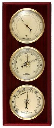 Ambient Weather WS-YG315 Cherry Finish Dial Traditional Weat