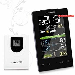 Wittime Latest 2078 Wireless Weather Forecast Station, Indoo