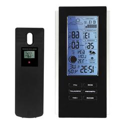 LED Wireless Weather Station&Sensor Calendar Temperature Hum