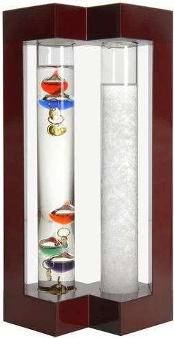 Lily's Home Desktop Weather Station, with Galileo Thermomete