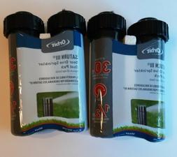 LOT OF 4 Orbit Saturn III Gear Drive Sprinkler