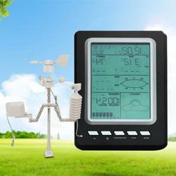 Professional Wireless Wifi Solar Powered Weather Station Usa