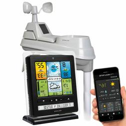 With 5-in-1 Sensor, Pc Connect And Weather Ticker