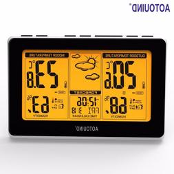 Indoor Outdoor Thermometer Hygrometer Futu