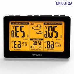 With Indoor Outdoor Thermometer H