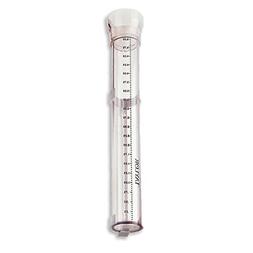 Taylor ClearVu 5" Capacity Rain Gauge with Post Mounting Bra