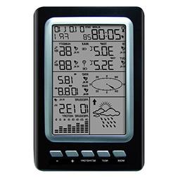 Digital Temperature Monitor Indoor Outdoor Wireless Station 