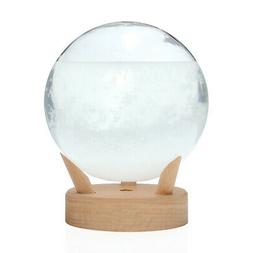 Storm Glass Barometer Weather Forecaster w/ built in LED Woo