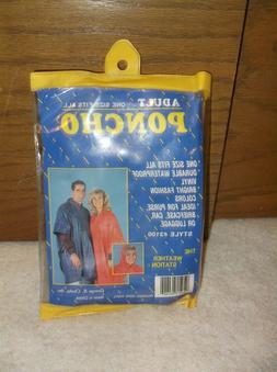 Chaby International 3100 Adult Poncho Yellow   854