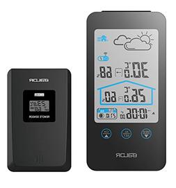Alarm Clock Displays Temperature And Humidity Calendar Lcd W