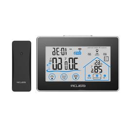 BALDR LCD Touch Screen Weather Station, Dark Grey/Black