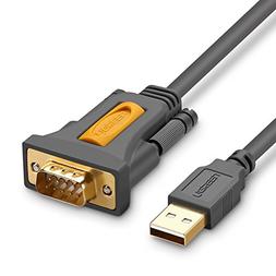 UGREEN USB 2.0 to RS232 DB9 Serial Cable Male A Converter Ad
