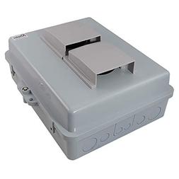 Altelix Vented NEMA Enclosure 12" x 8" x 3.2" Inside Space P
