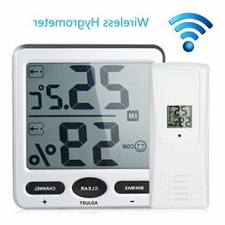 8-channel Wireless Thermo-hygrometer With 3 Remote Sensor Kw