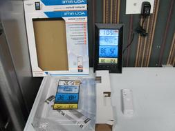 Color Display, Atomic Clock, Wireless Outdoor Sensor New