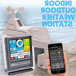 Wireles Indoor Outdoor Acurite 5 In 1 Color Display Rain Gua