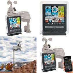 Wireless Color Display Phone App Rain Wind Temp Humidity Ala