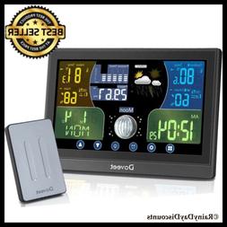 Wireless Indoor Outdoor Weather Forecast Thermometer Hygrome