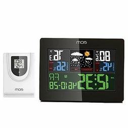 Wireless Indoor Outdoor Weather Instruments With Color Lcd S