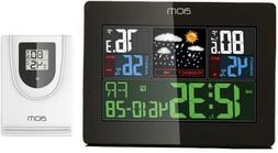 Wireless Indoor Outdoor Weather Instruments With Color Lcd S