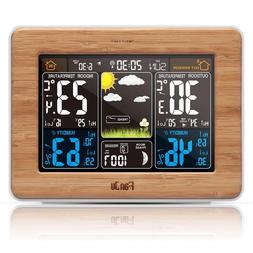 With Alert Temperature Humidity Alarm Moon Digital Barometer