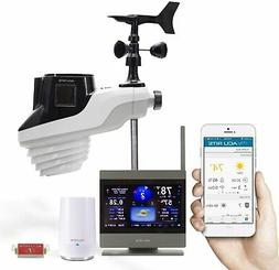 With Temperature And Humidity Gauge, Rainfall, Wind Speed, A