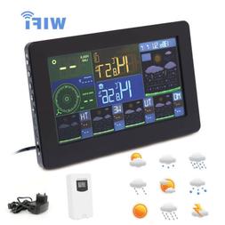 Thermometer Clock Digital Indoor Outdoor Humidity Alarm App
